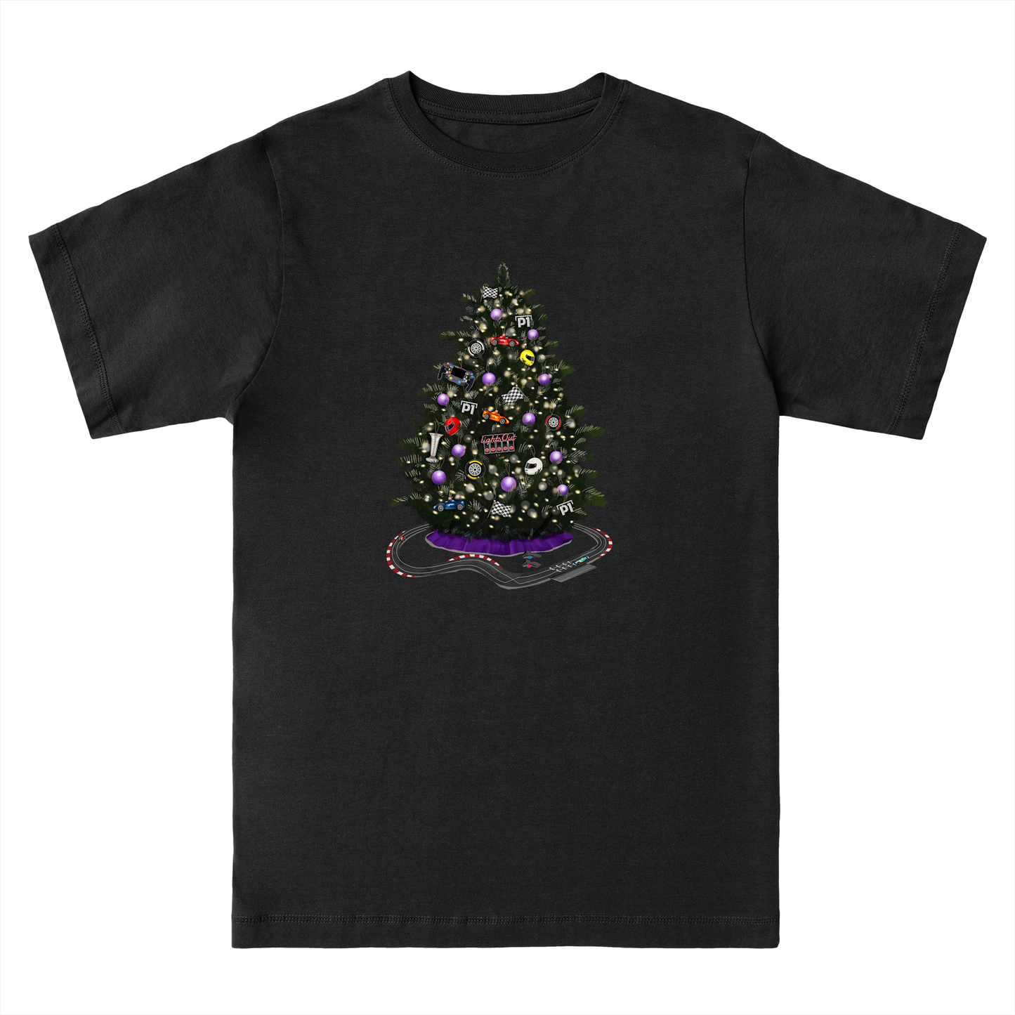 P1 Christmas Tree Tee