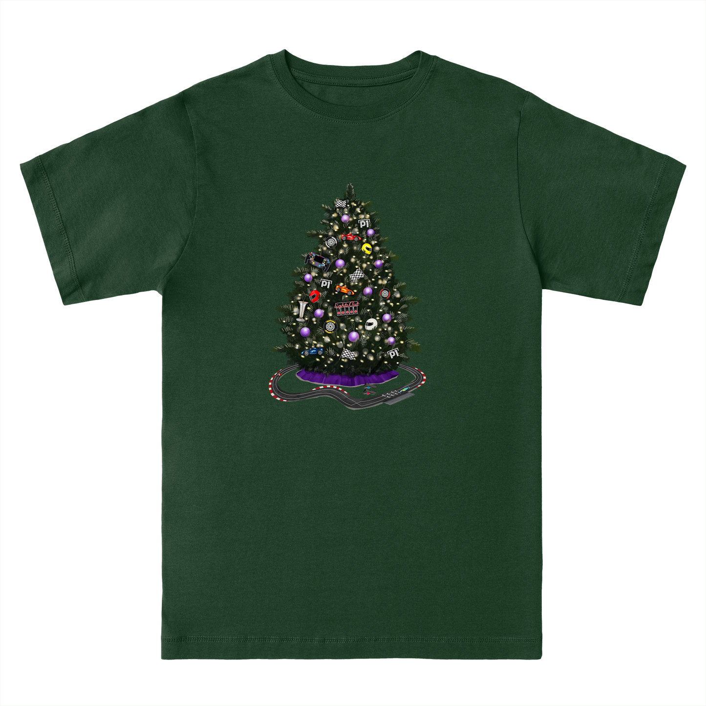 P1 Christmas Tree Tee