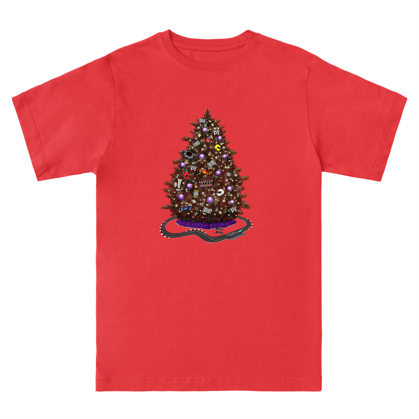 P1 Christmas Tree Tee